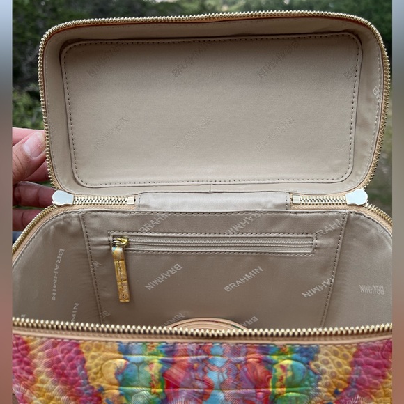 NWT Brahmin Exclusive CHANTAL in SALT WATER TAFFY Melbourne Crossbody #2 - Picture 12 of 15